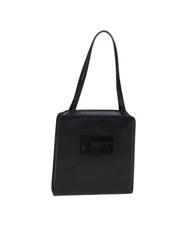 Black Leather Gucci Shoulder Bag