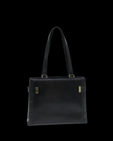 Black Leather Gucci Tote