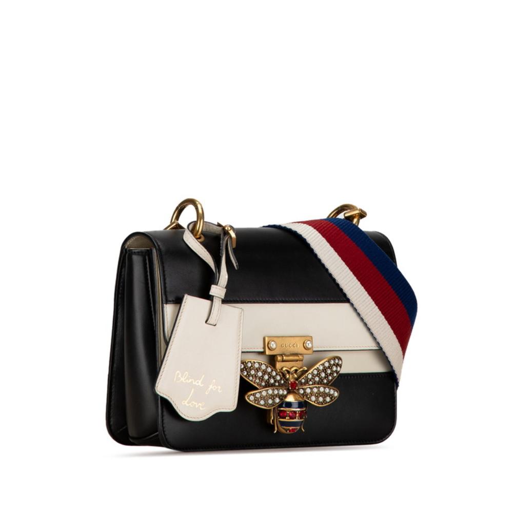 Black Leather Gucci Queen Margaret