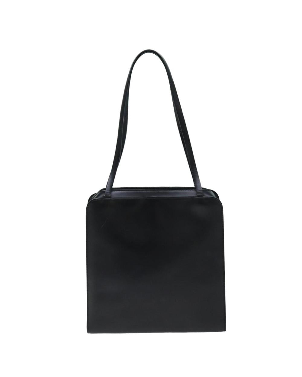 Black Leather Gucci Shoulder Bag