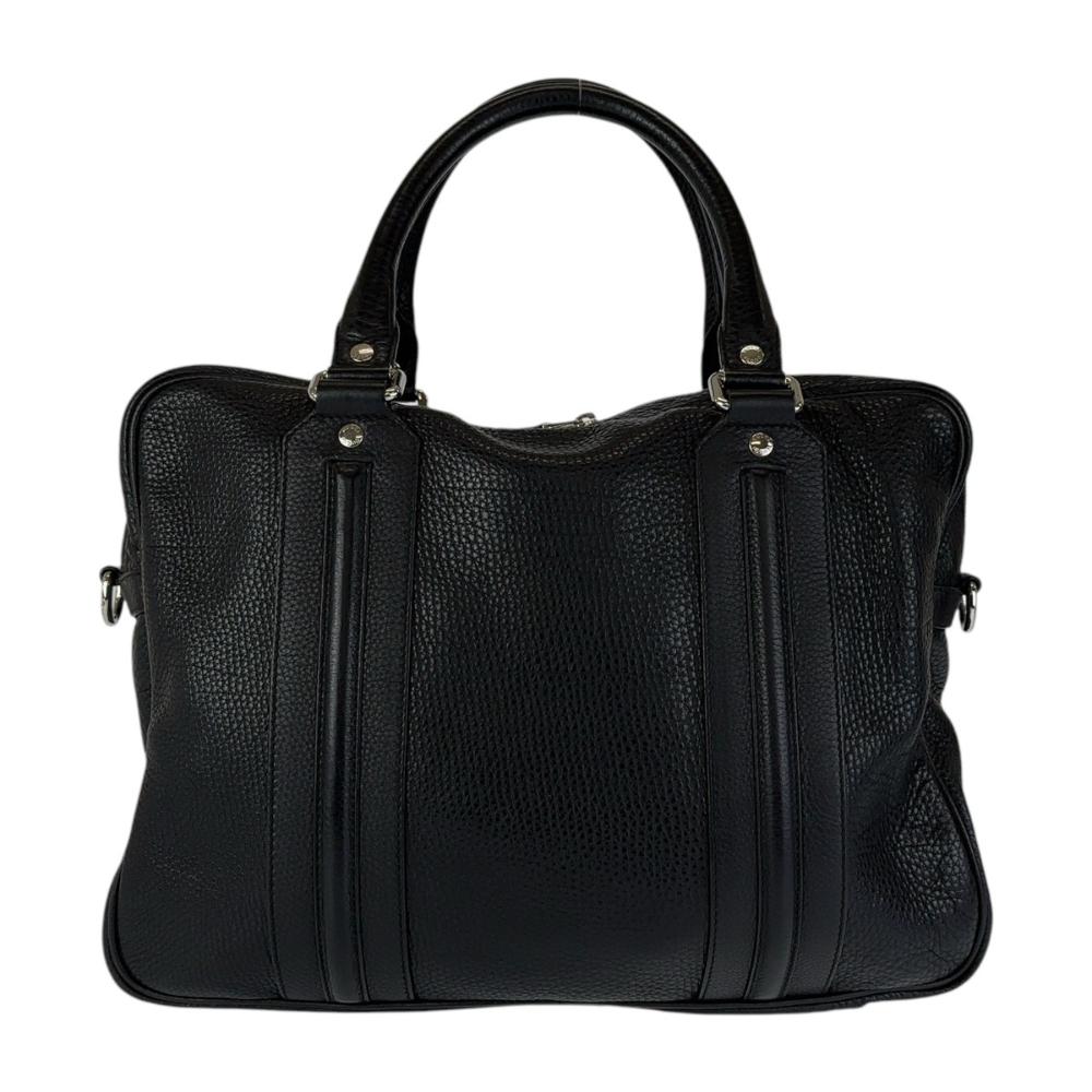 Black Leather Gucci Briefcase