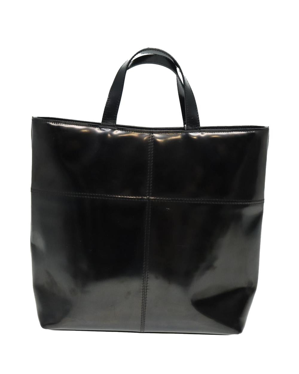Black Leather Gucci Handbag