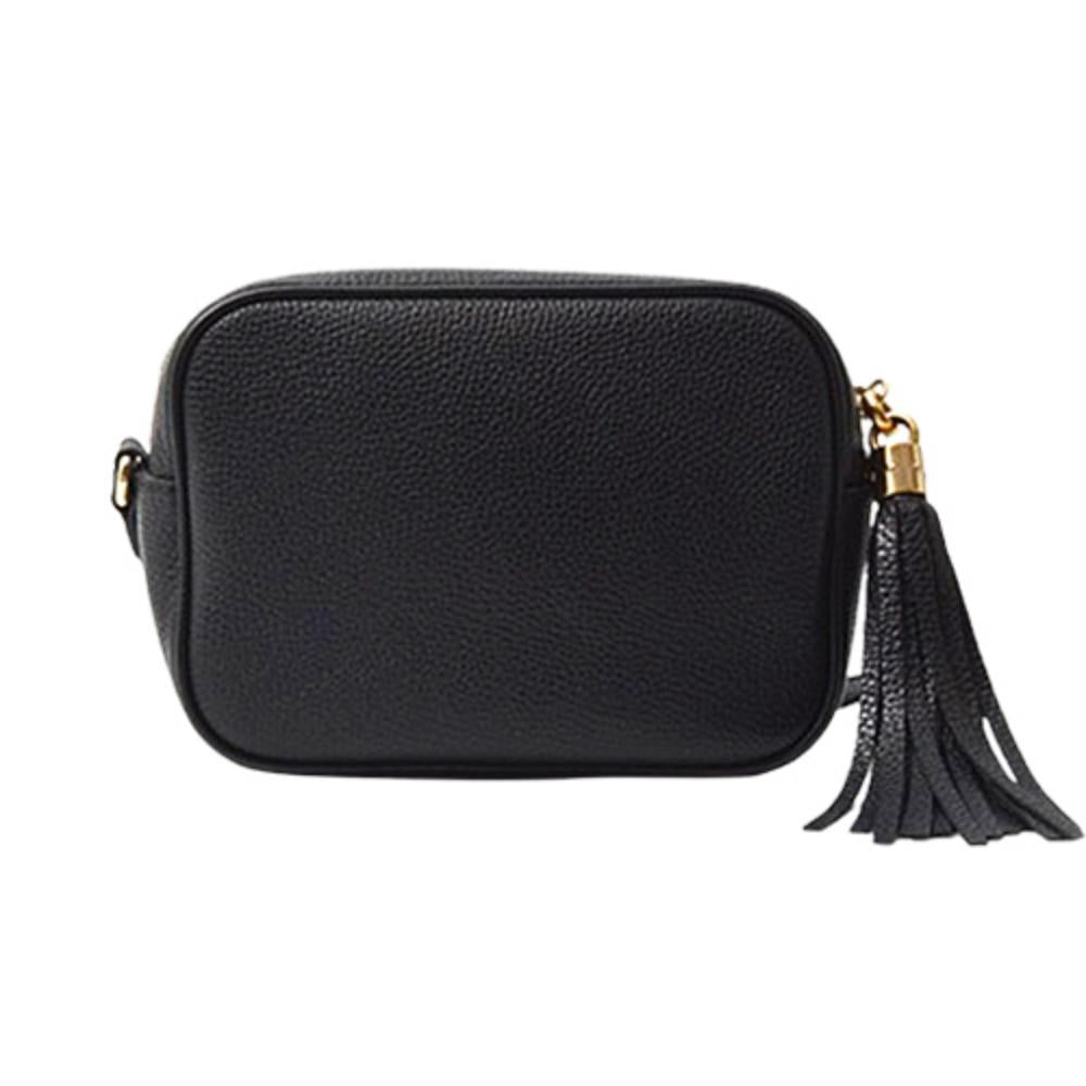 Black Leather Gucci Marmont
