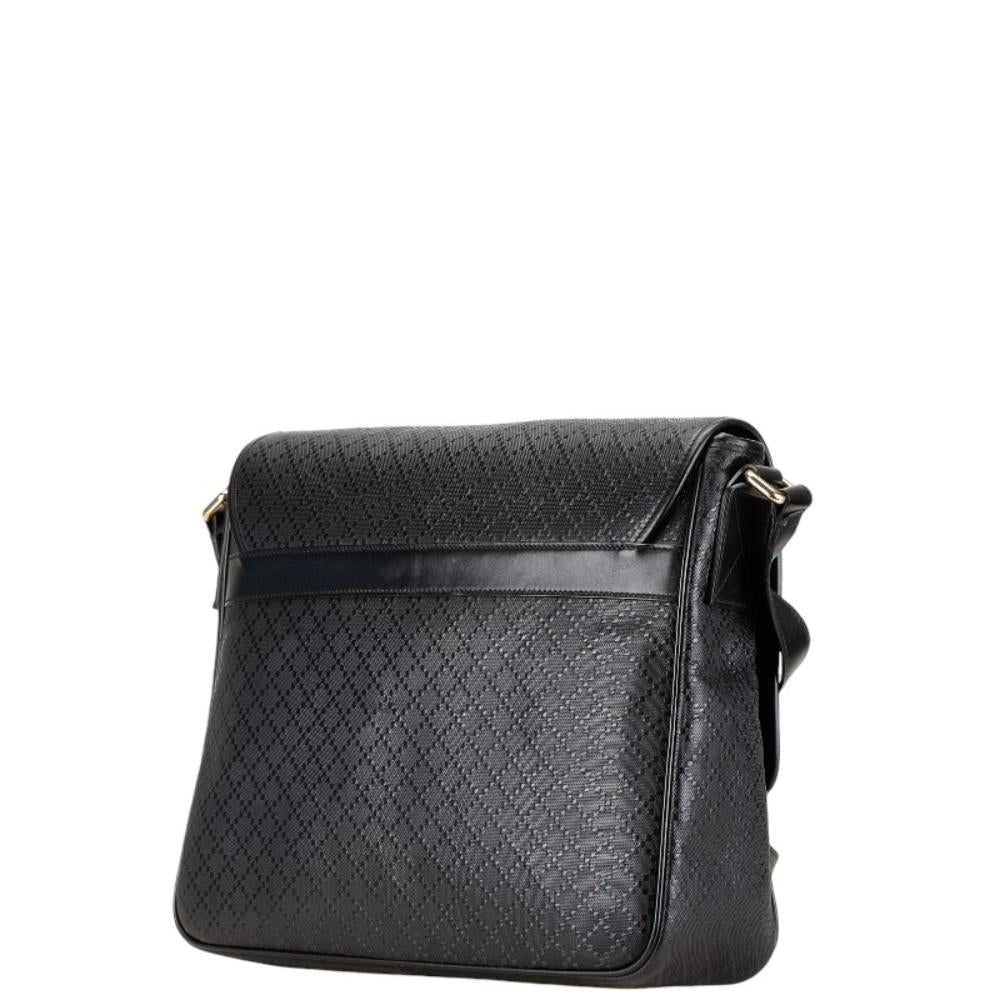 Black Leather Gucci Crossbody Bag