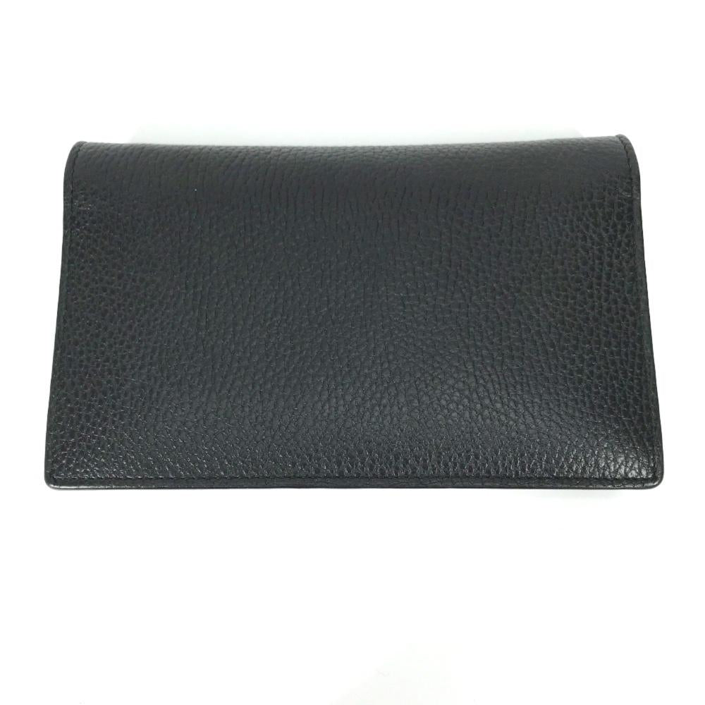 Black Leather Gucci Shoulder Bag