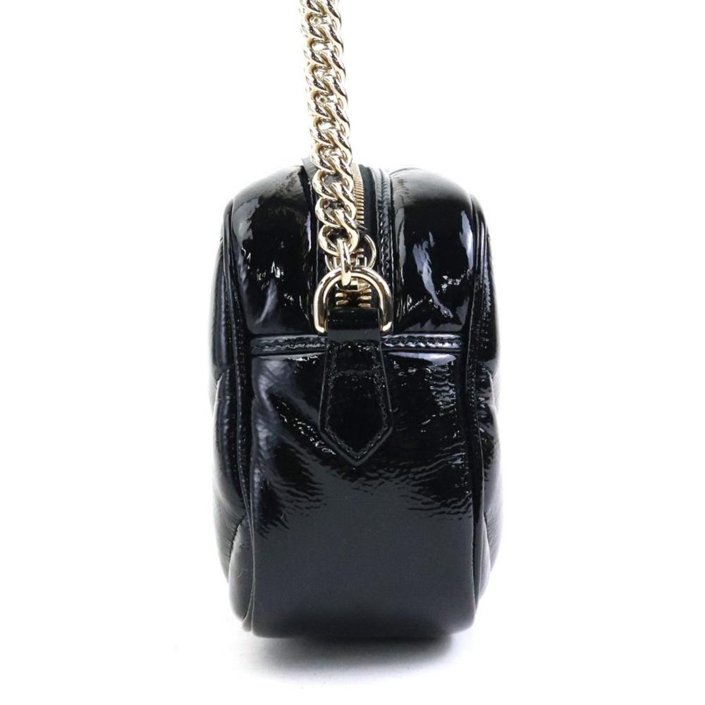 Black Leather Gucci Marmont