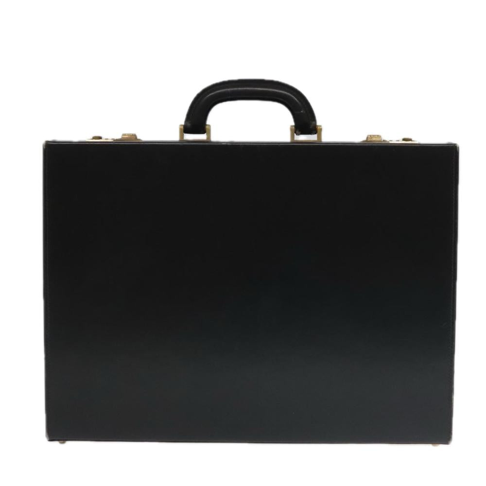 Black Leather Gucci Briefcase
