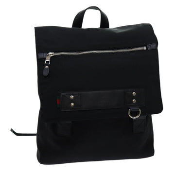 Black Nylon Gucci Backpack