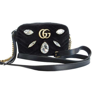 Black Velvet Gucci Marmont