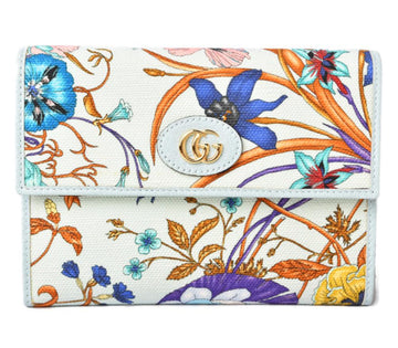 Blue Canvas Gucci Clutch