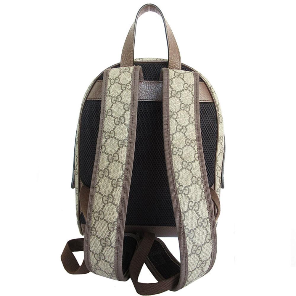 Brown Fabric Gucci Backpack