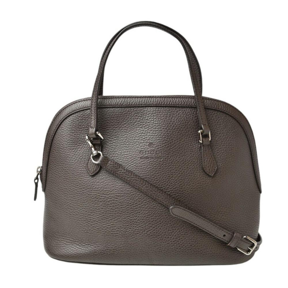 Brown Faux Fur Gucci Shoulder Bag