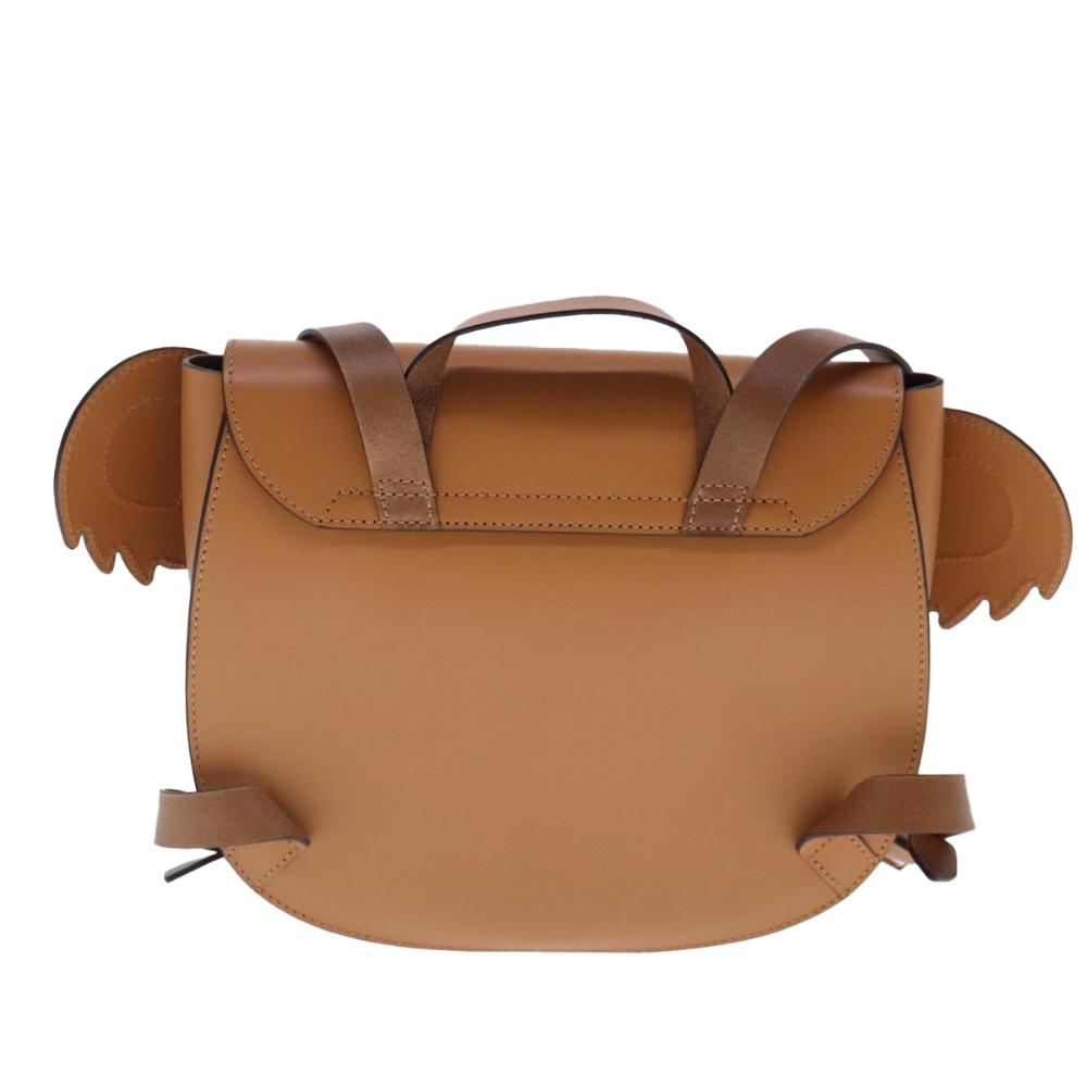 Brown Leather Gucci Backpack