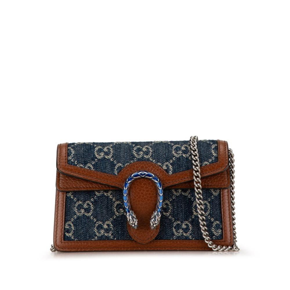 Brown Leather Gucci Dionysus