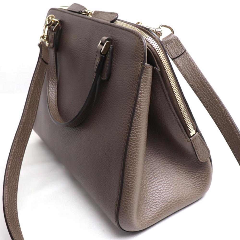 Brown Leather Gucci Handbag