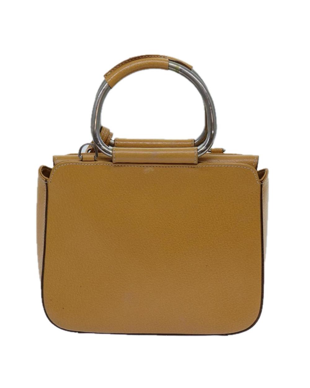 Brown Leather Gucci Handbag