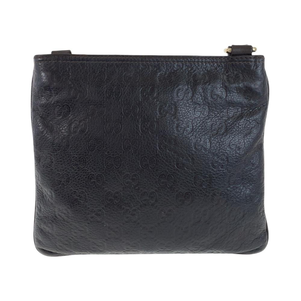 Brown Leather Gucci Crossbody Bag
