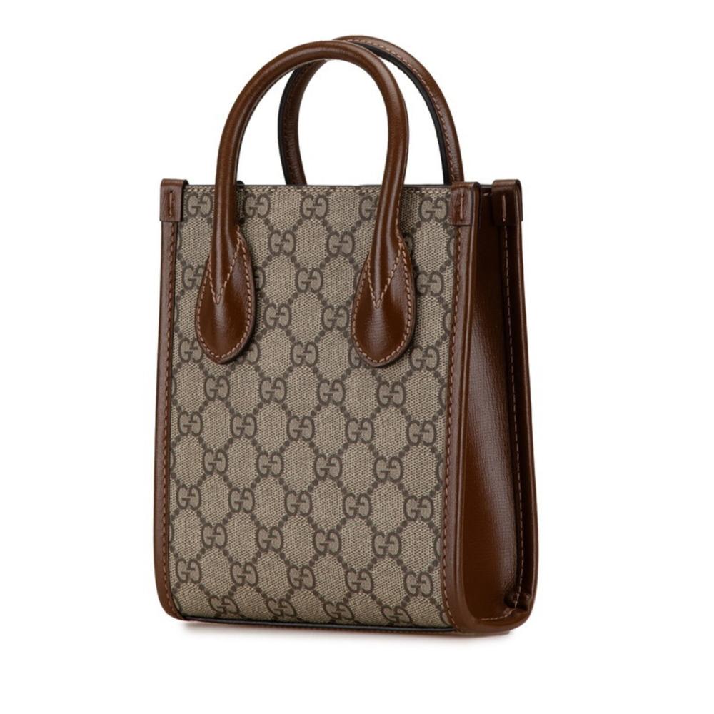 Brown Leather Gucci Handbag