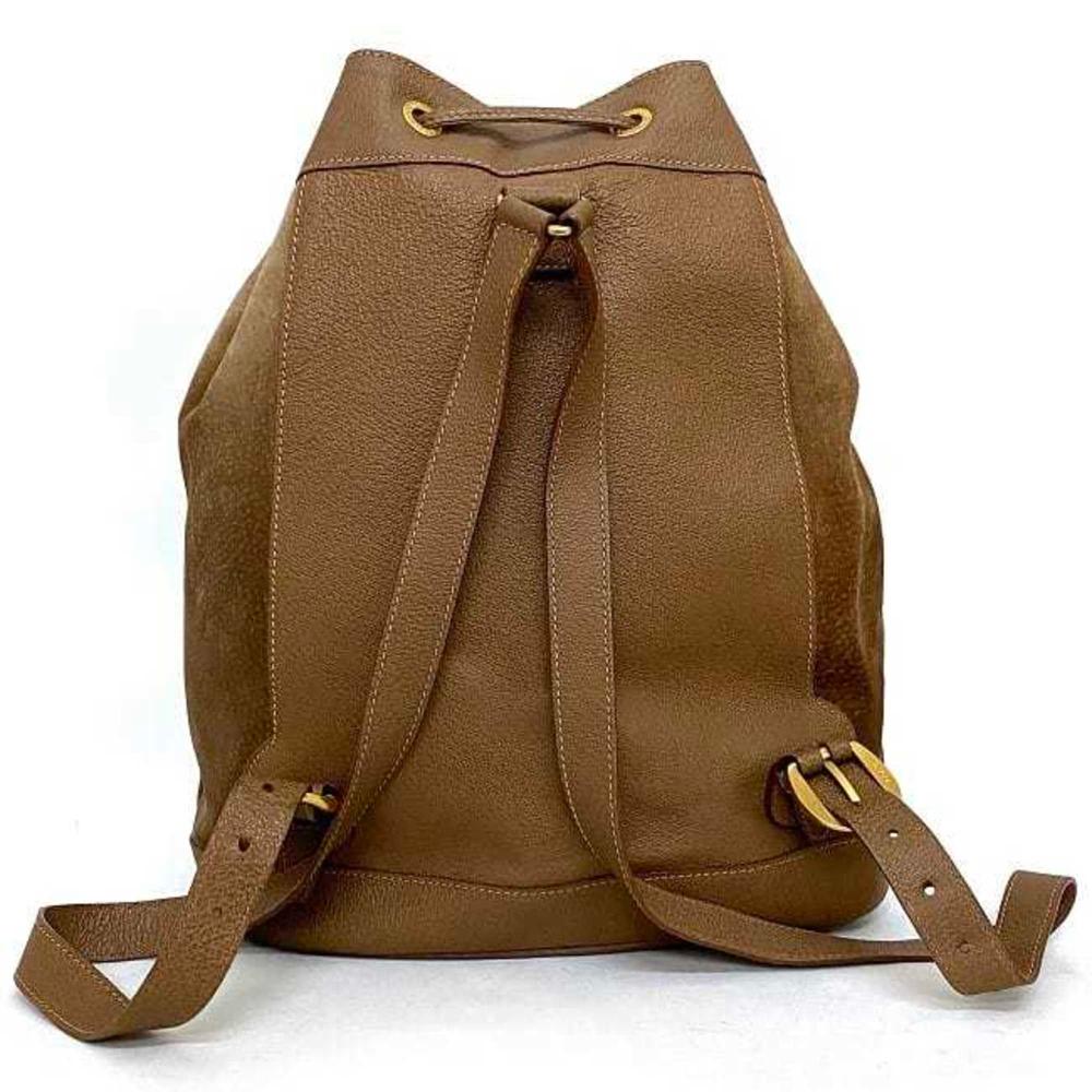 Brown Suede Gucci Bamboo