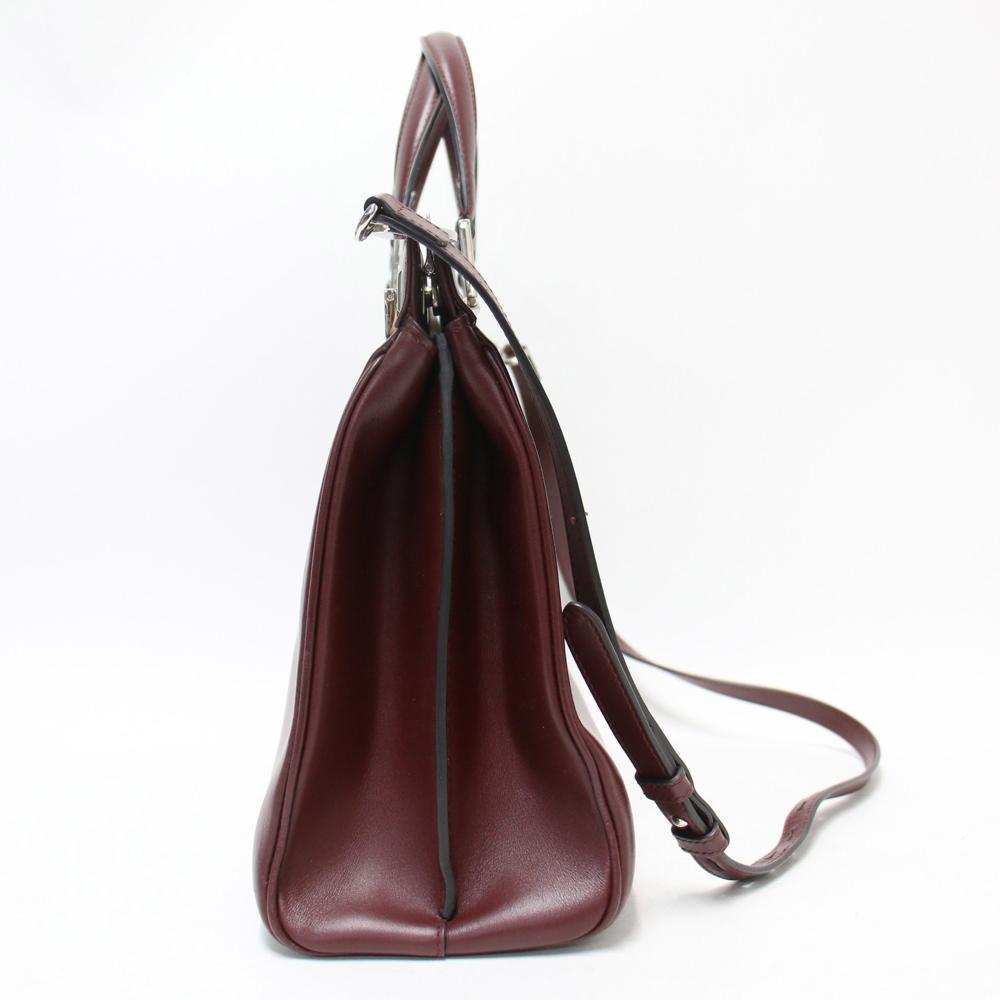 Burgundy Fabric Gucci Zumi