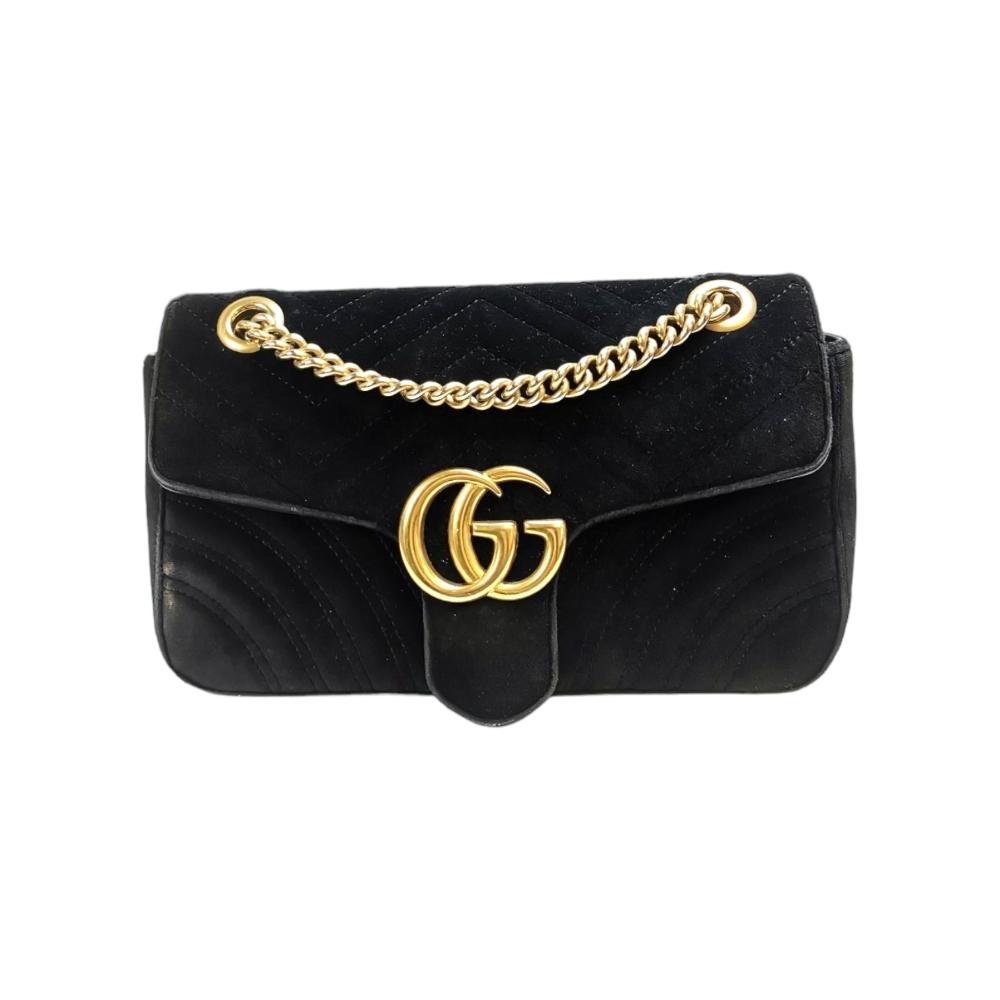 Gold Linen Gucci Marmont
