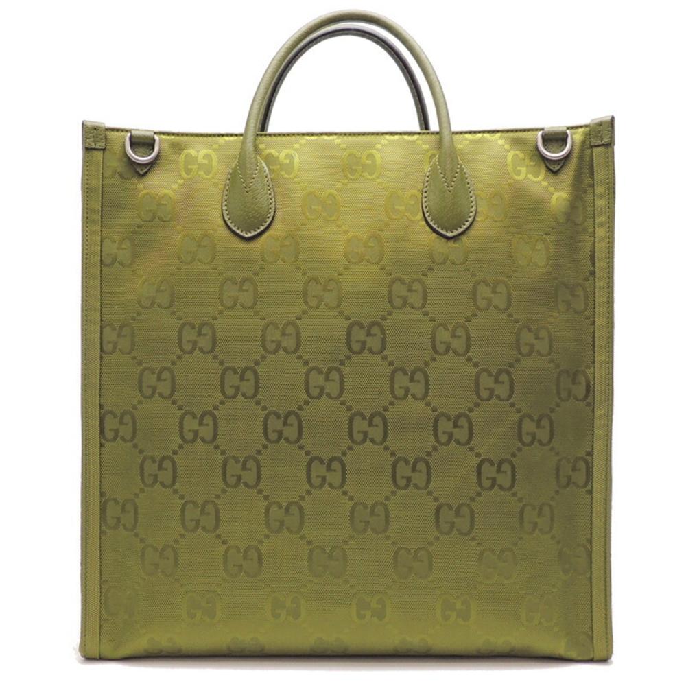 Green Fabric Gucci Handbag