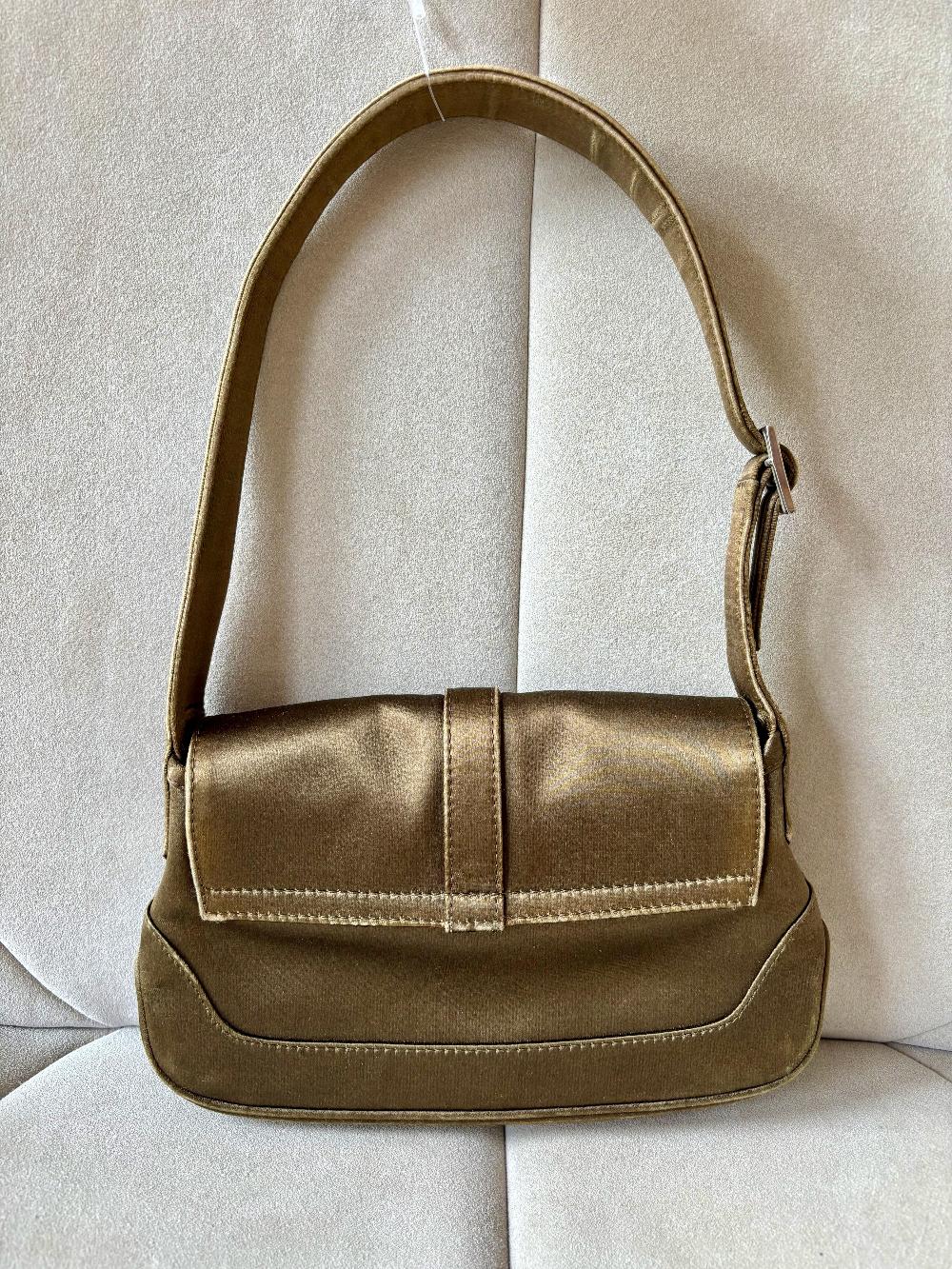 Green Satin Gucci Jackie