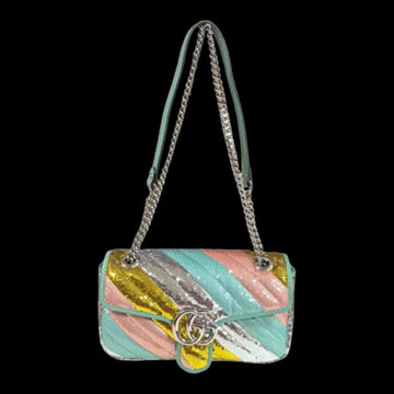 Multicolor Fabric Gucci Marmont