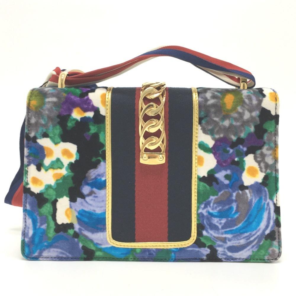 Multicolor Leather Gucci Travel Bag