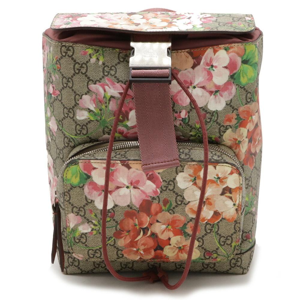 Multicolor Suede Gucci Backpack