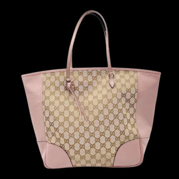 Pink Canvas Gucci Tote