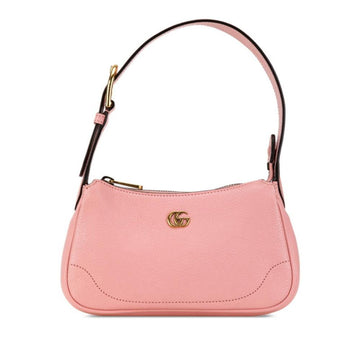 Pink Leather Gucci Marmont
