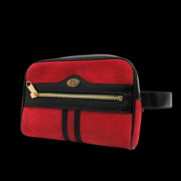 Red Leather Gucci Ophidia
