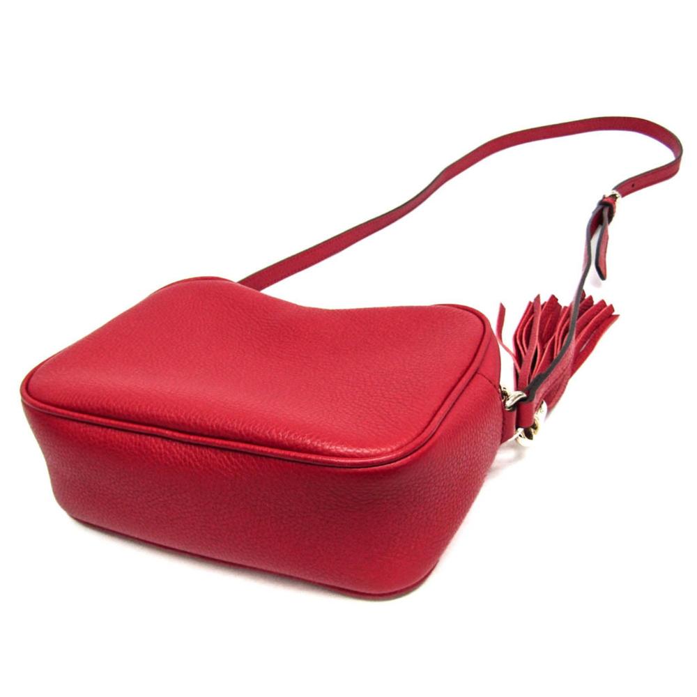 Red Leather Gucci The Soho Disco