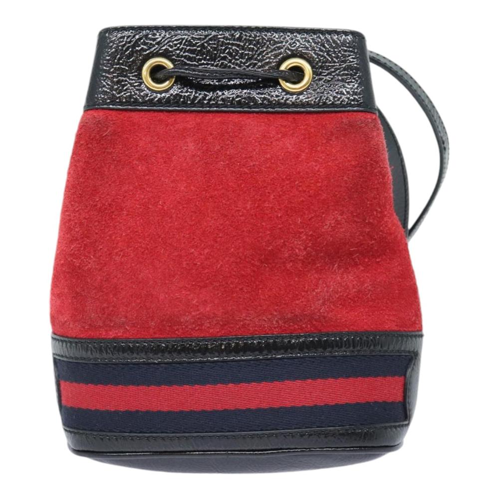 Red Suede Gucci Ophidia