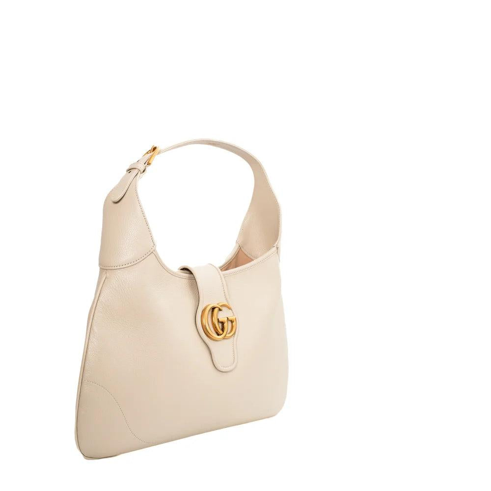 White Leather Gucci Handbag