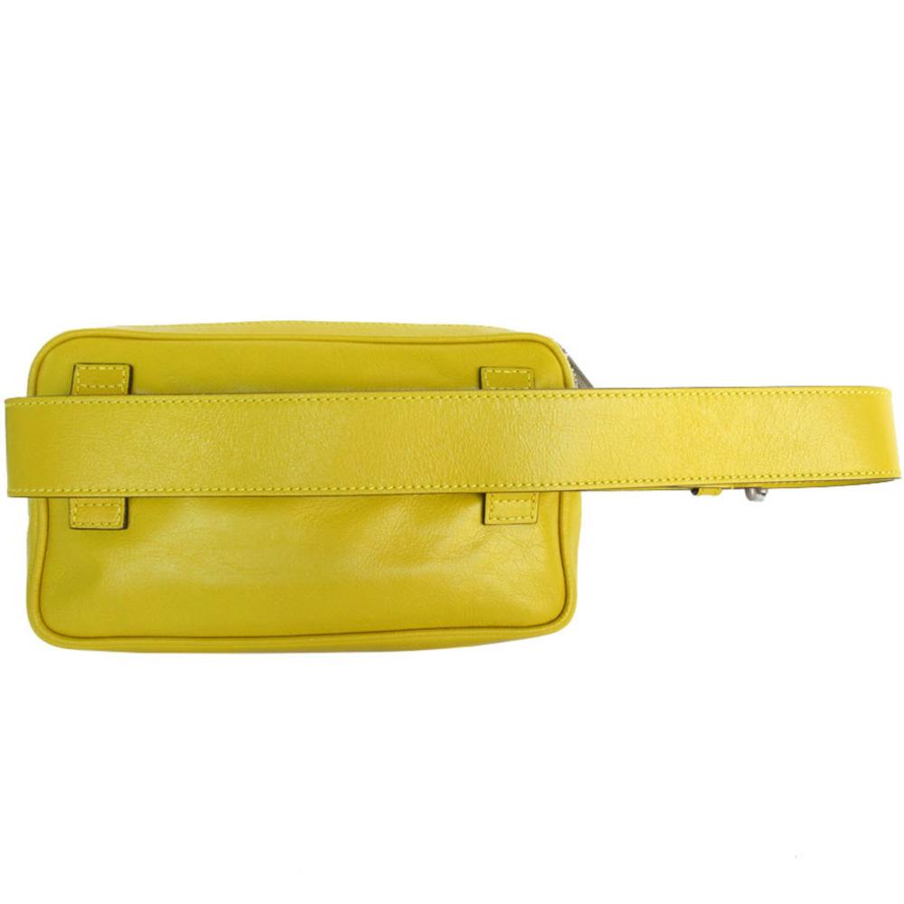 Yellow Leather Gucci Clutch