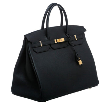HermÃÂ¨s Birkin 40 Noir Togo Bag GHW