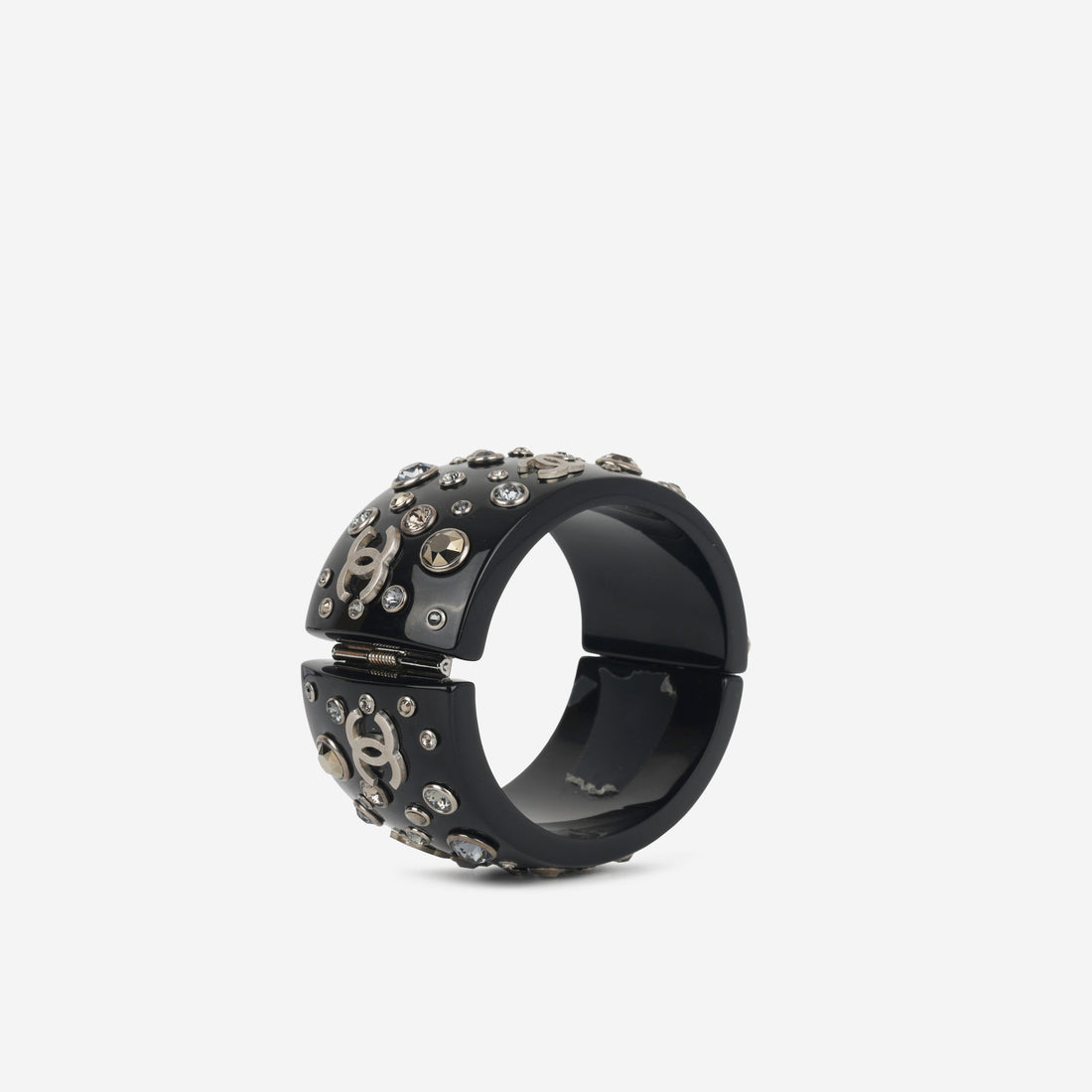 Chanel Crystal CC Bangle