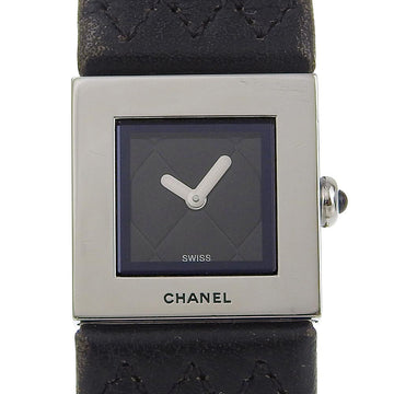 Chanel Matelasse Quartz Watch no stainless Steel/Leather
