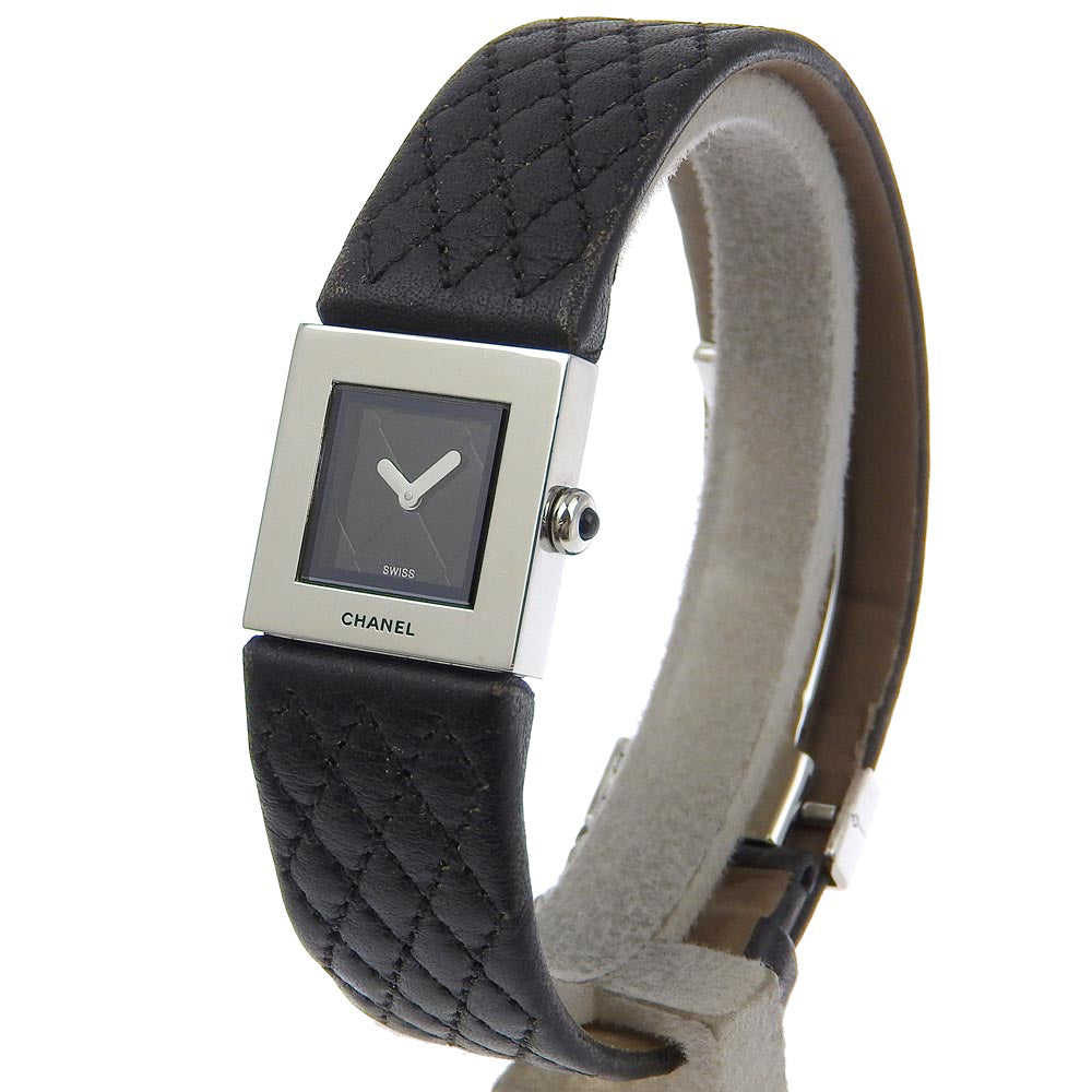 Chanel Matelasse Quartz Watch no stainless Steel/Leather