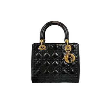Lady Dior Medium New 1:1 Repl Black GHW