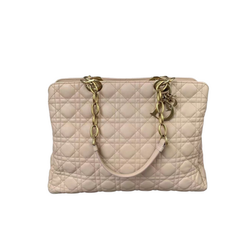 Soft Tote Cannage Pink GHW