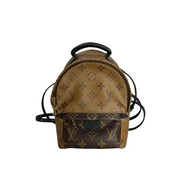 Louis-Vuitton Monogram Reverse Palm Springs Mini GHW