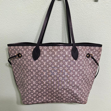 Louis Vuitton Grey Denim Neverfull MM