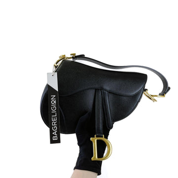 Medium Saddle CalBNkin Black GHW