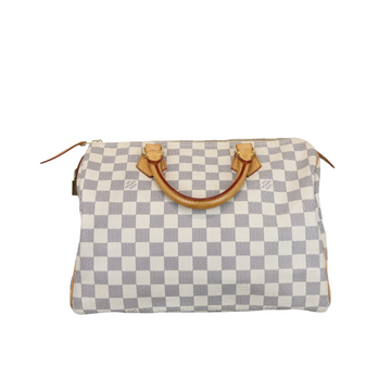Louis-Vuitton Speedy 30 Damier Azur Canvas GHW