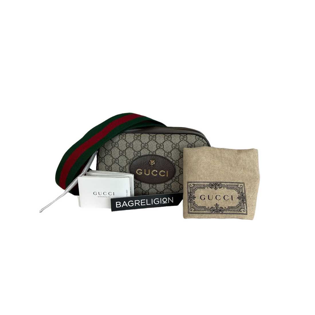 Gucci Neo  GG Supreme Messenger Bag