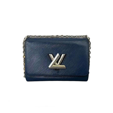 Louis-Vuitton Twist Lock Epi Leather MM Blue SHW