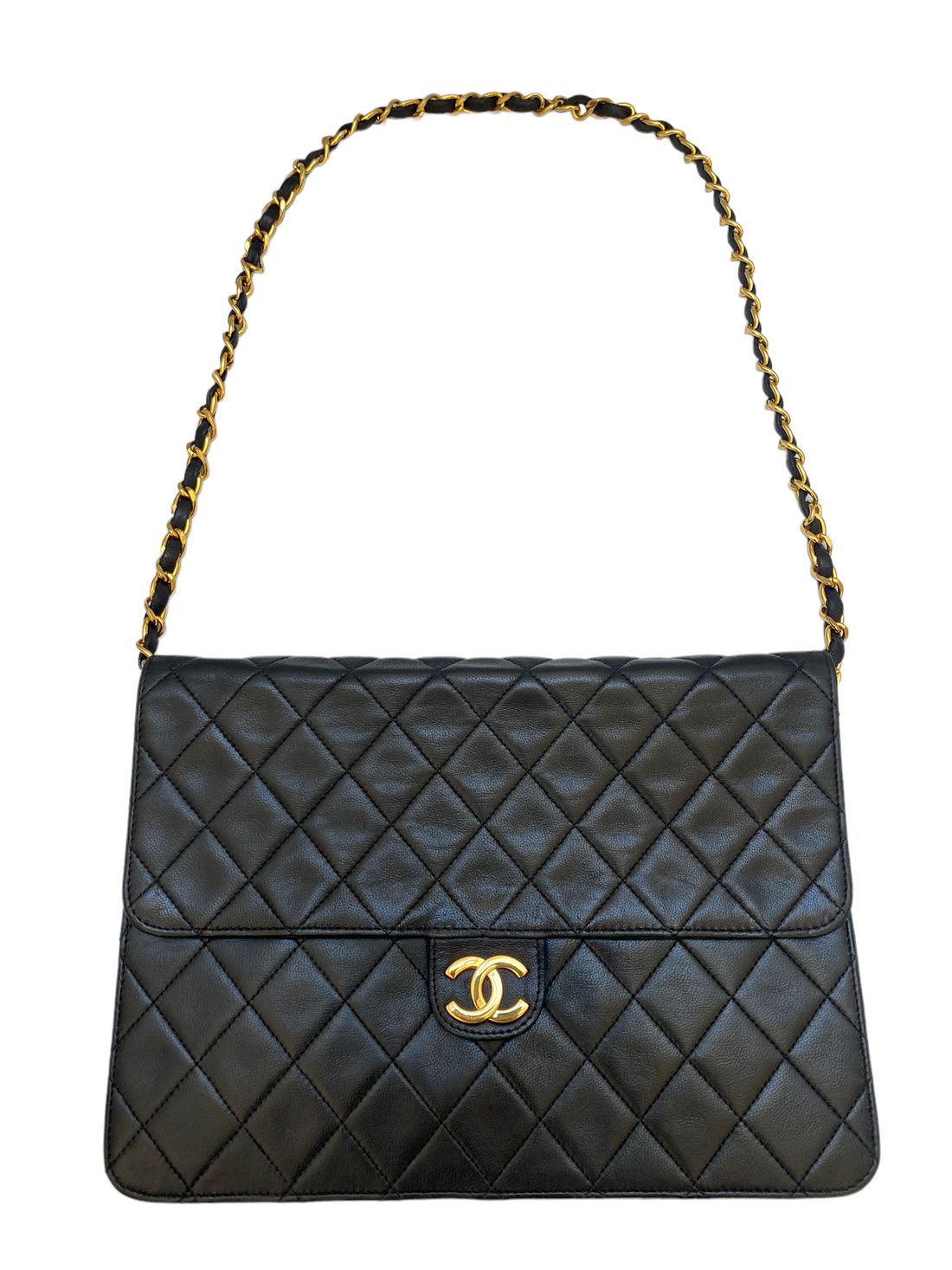 Chanel  quilted flap bag